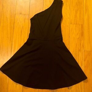 Forever 21 dress black flare